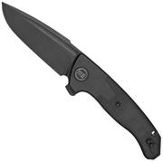 WE Knife Press Check WE20078B-1 Matte Black Titanium coltello da tasca