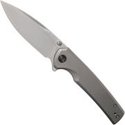WE Knife Subjugator WE21014C-1 Satin, Gray Titanium pocket knife