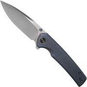 WE Knife Subjugator WE21014C-3 Satin, Blue Titanium coltello da tasca