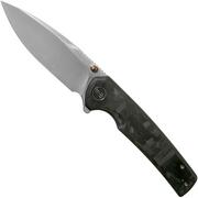 WE Knife Subjugator WE21014D-1 Satin, Marble Carbonfiber couteau de poche