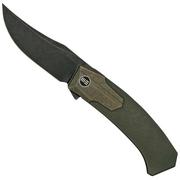 WE Knife Shuddan WE21015-3, Titanium Taschenmesser, bronze