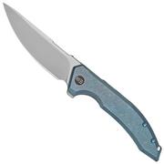 WE Knife Quixotic WE21016-3 Blue Titanium coltello da tasca