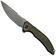 Image pour WE Knife Quixotic WE21016-4, Green Titanium couteau de poche