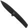 Image for WE Knife Speedster WE21021B-2, Black Titanium pocket knife