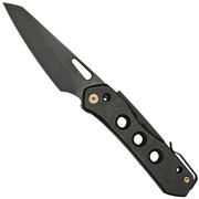 WE Knife Vision R 21031-2 Black Titanium, Black Stonewashed Taschenmesser, Snecx Design