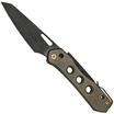 WE Knife Vision R 21031-4 Bronze Titanium, Black Stonewashed navalha, Snecx design