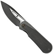 WE Knife Baloo WE21033-2 Titanium/Grey Carbonfiber, couteau de poche