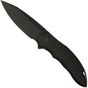 WE Knife Makani WE21048-1, Black Titanium, Black Stonewashed CPM 20CV coltello da tasca