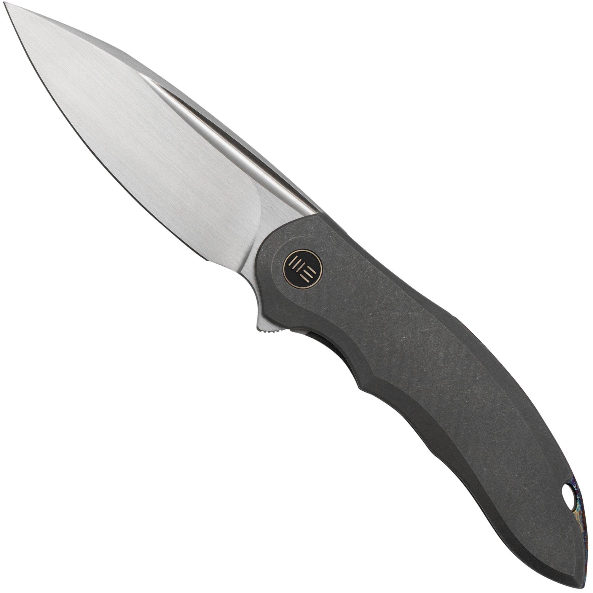 Nóż składany WE Knife Makani WE21048-2, Grey Titanium, Satin CPM 20CV