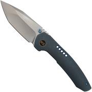WE Knife Trogon WE22002B-1 Blue Titanium, Bead Blasted CPM 20CV Taschenmesser