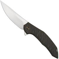 Afbeelding voor WE Knife Merata, WE22008A-3 Limited Edition, Tiger Stripe Flamed Titanium CPM 20CV zakmes