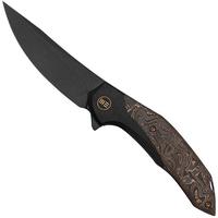 Obraz dla Nóż składany WE Knife Merata, WE22008B-1 Limited Edition, Black Titanium, CopperFoil Carbonfiber, CPM 20CV