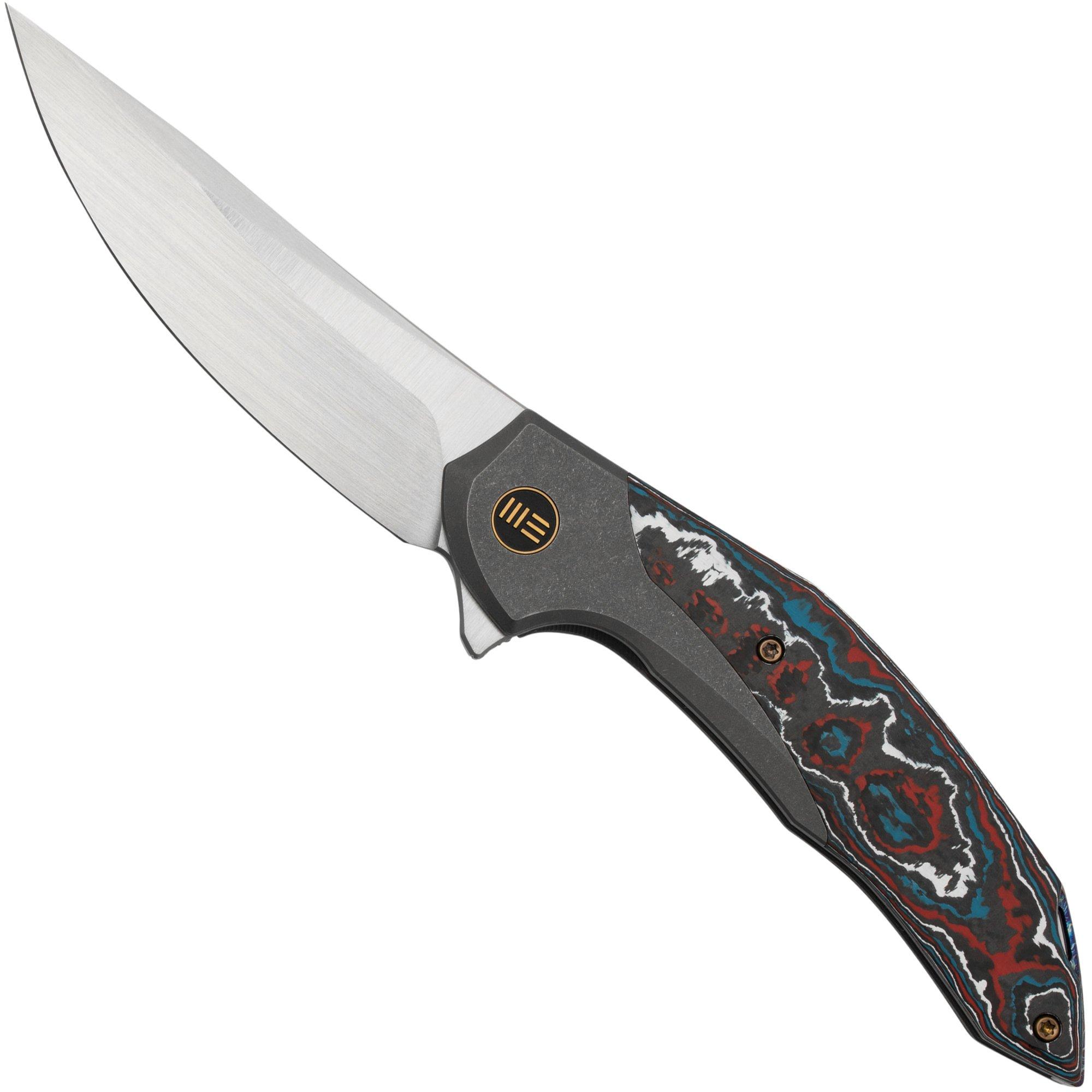 Nóż składany WE Knife Merata, WE22008B-2 Limited Edition, Nebula Fatcarbon, Grey Titanium CPM 20CV