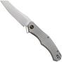 Bild für WE Knife RekkeR WE22010G-2 Bead Blasted CPM 20CV, Grey Titanium Diamond Pattern Taschenmesser, Kyle Lamb Design
