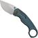 Image pour WE Knife Envisage WE22013-4 Blue Titanium, Hand Rubbed, couteau de poche, Tuff Knives design
