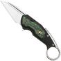 Imagen para WE Knife Yardbird WE22021-4 Satin CPM 20CV, Black Titanium, Jungle Wear Fatcarbon Fiber Inlay, navaja karambit, diseño Maciej Torbé