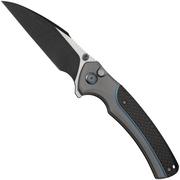 WE Knife Ziffius, WE22024A-1 Limited Edition, Integral Twill Carbonfiber Spacer, CPM 20CV navaja