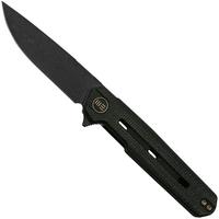Immagine per WE Knife Navo Black Canvas Micarta, Blackwashed CPM 20CV WE22026-1 coltello da tasca, Ostap Hel design
