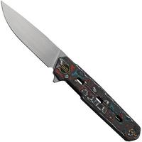 Image pour WE Knife Navo Nebula FatCarbon Carbon Fiber, Satin CPM 20CV WE22026-4 couteau de poche, Ostap Hel design