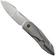 Image pour WE Knife Solid WE22028-2, CPM-20CV Bead Blasted Titanium, couteau de poche