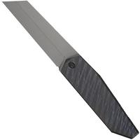 Obraz dla Nóż składany WE Knife Collinear WE22034D-3 Stonewashed Böhler M390, Tiger Stripe Pattern Flamed Titanium