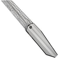 Image pour WE Knife Collinear WE22034D-DS1 Fafnir Damasteel, Polished Bead, Blasted & Satin Titanium, couteau de poche