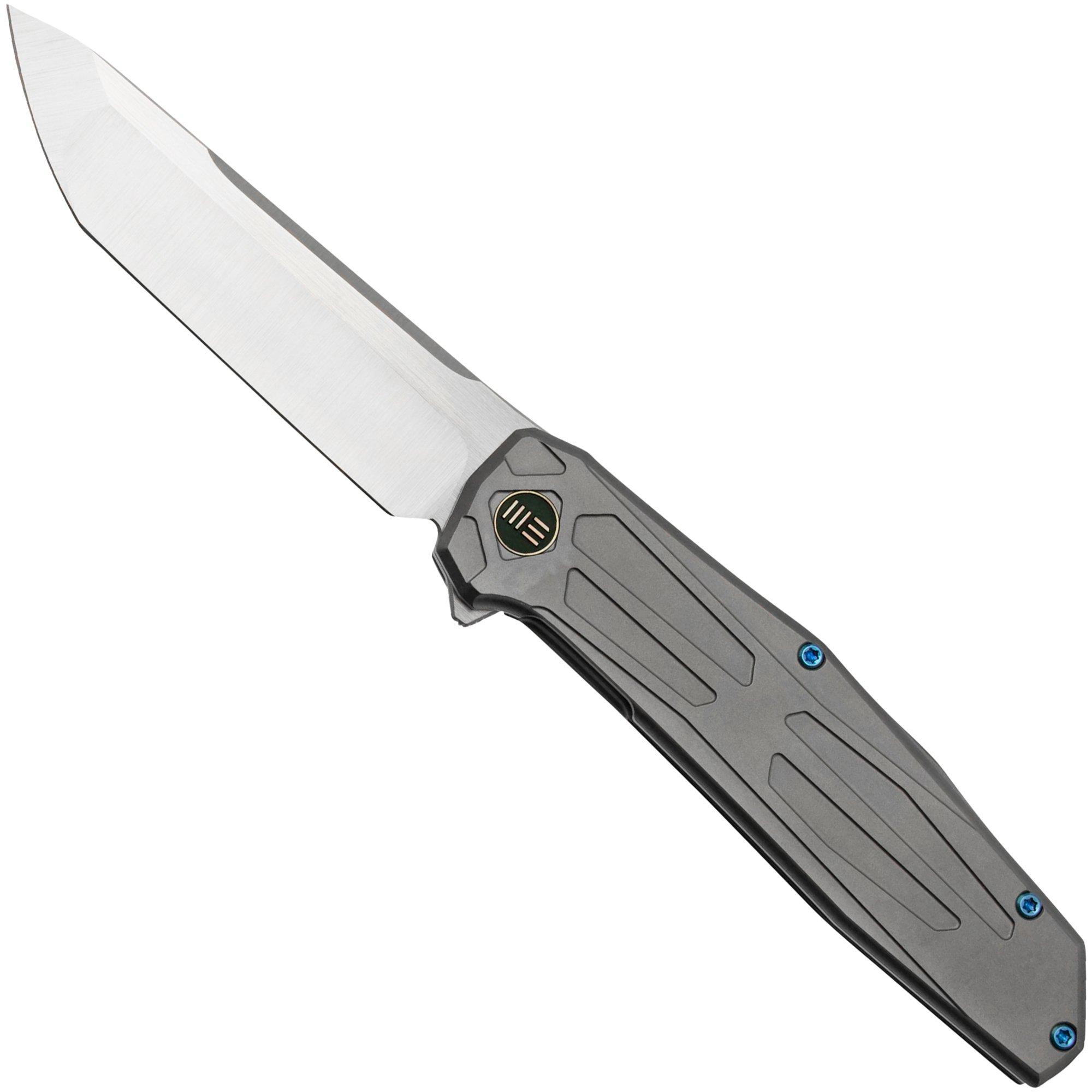 WE Knife Shadowfire WE22035-2 Gray Titanium, Satin, Taschenmesser Rafal Brzeski Design