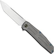 WE Knife Shadowfire WE22035-2 Gray Titanium, Satin, couteau de poche Rafal Brzeski design