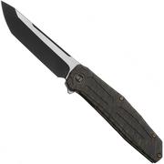 We Knife Shadowfire WE22035-4, Tiger Stripe Flame Titanium, coltello da tasca
