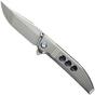 Bild für WE Knife Ezinta WE22041-2 Polished Bead Blasted Böhler M390, Polished Bead Blasted Titanium, Taschenmesser