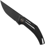 WE Knife Speedliner WE22045C-1 Blackwashed CPM 20CV, Blackwashed Titanium, pocket knife Tashi Bharucha design