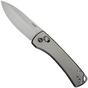 Bild für WE Knife Nightblade WE22046-2 Hand Rubbed CPM 20CV, Bead Blasted Titanium, Taschenmesser, Dutch Bushcraft Knives Design