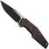 Afbeelding voor WE Knife OAO One And Only WE23001-2, Blackwashed CPM 20 CV, Black Titanium Copper Foil Carbon Fiber, zakmes