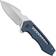 Image for WE Knife Harpen WE23019-2 Blue Titanium, pocket knife, Michael Burch design