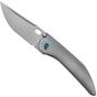 Bild für WE Knife Attor WE23037B-2 Polished Bead Blasted CPM 20CV, Polished Bead Blasted Titanium Taschenmesser, Dalibor Bergam Design