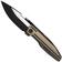 Image for WE Knife Reveille WE23057-1, Limited Edition, Blackwashed/Satin Böhler M390, Bronze Titanium pocket knife