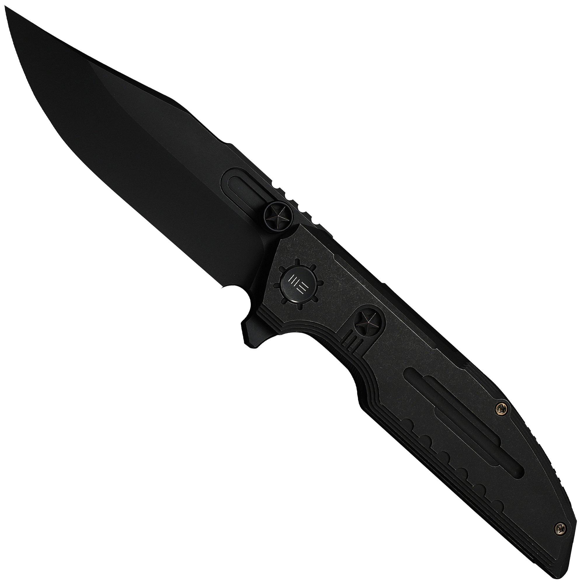 WE Knife Muster Limited Edition WE23058-1, Blackwashed Böhler M390, Black Titanium, navaja