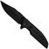 Obraz dla Nóż składany WE Knife Muster Limited Edition WE23058-1, Blackwashed Böhler M390, Black Titanium