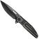 Image for WE Knife Tracks Limited Edition WE23059-1, Polished Grey Böhler M390, Polished Grey Titanium pocket knife