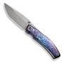 Imagen para WE Knife Swordfin WE23067-1 Bead Blasted CPM 20CV, Flamed Titanium Gray Titanium navaja, diseño Thys Meades