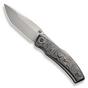 Image pour WE Knife Swordfin WE23067-3 Bead Blasted CPM 20CV, Aluminum Foil Carbon Fiber Gray Titanium couteau de poche, Thys Meades design