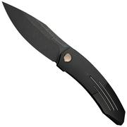 Nóż składany WE Knife Sine WE23069B-1 Black M390, Black Titanium