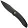 Image for WE Knife Sine WE23069B-1 Black M390, Black Titanium, pocket knife