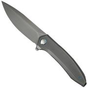 WE Knife Acuminal WE23070-3 Gray Vanax, Gray Titanium, pocket knife