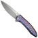Afbeelding voor WE Knife Acuminal WE23070-4 Bead Blasted Vanax, Flamed Titanium, zakmes