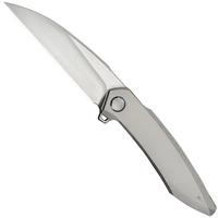 Imagem para WE Knife Fluxor WE23071-2 Hand Rubbed Satin M390, Gray Titanium, navalha