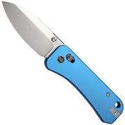 WE Knife Banter 2 WE23075-1 CPM-S35VN, Blue Aluminium, coltello da tasca, Ben Petersen design