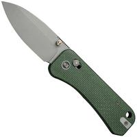 Image for WE Knife Banter 2 WE23075-3 CPM-S35VN, Green Micarta, pocket knife, Ben Petersen design