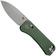 Image for WE Knife Banter 2 WE23075-3 CPM-S35VN, Green Micarta, pocket knife, Ben Petersen design