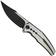 Image for WE Knife Kyklos WE23086-3 Blackwashed M390, Satin Black Titanium, pocket knife